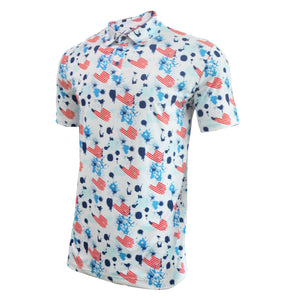 Stars & Splatter Men's Polo