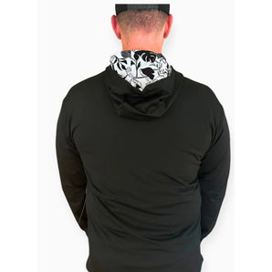 Midnight Blossom Hoodie - Bite Hard x Eynstyn Athletics